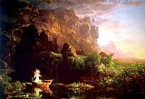 Thomas Cole The Voyage of Life Childhood